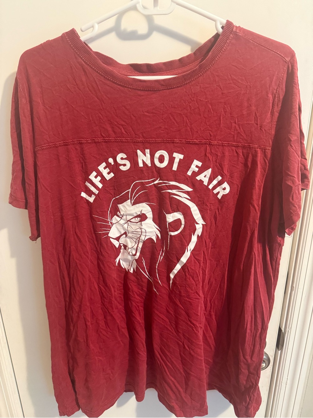 Torrid Disney Villains Scar “Life’s Not Fair” Graphic Tee – Size 1 / 1X - Picture 2 of 6
